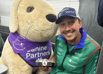 Photo of Tom Ingram with Canine partner Teddy